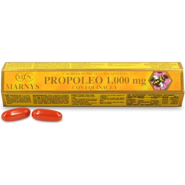 Marnys Propoli+echinacea Tubo 30u 1000mg