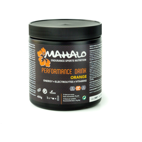 Mahalo Performance Drink (450 G) - Bebida Isotónica Vegana Sin Gluten