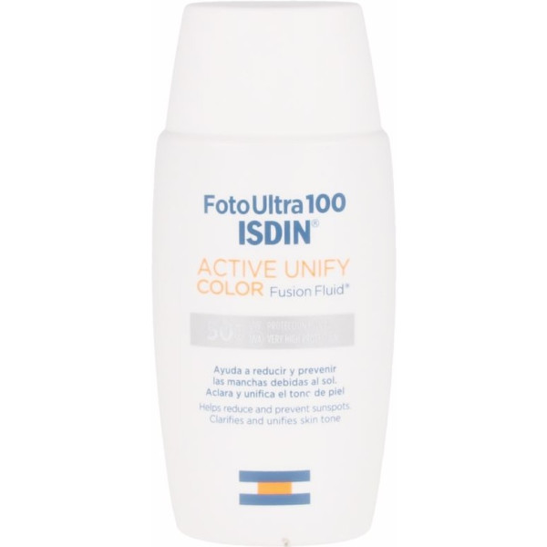 Isdin Foto Ultra Active Unify Fusion Fluid Colour Spf50+ 50 ml unisex