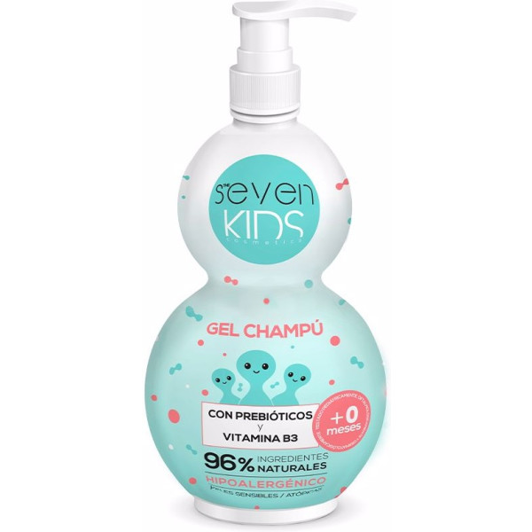 The Seven Cosmetics Seven crianças gel-shampoo 400 ml unissex