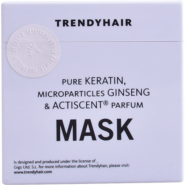 Trendy Hair Mask Elastic Keratin With Ginseng 500 Ml Unisex