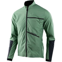 Troy Lee diseña chaqueta de transporte de chalecería verde xs