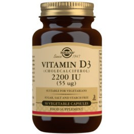 Solgar Vitamin D3 2200 IE 55 mcg 50 Kapseln