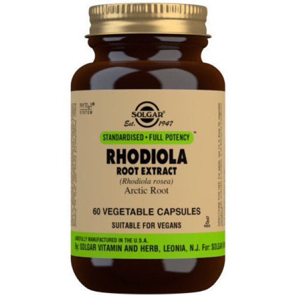 Solgar Rhodiola Racine 60 gélules