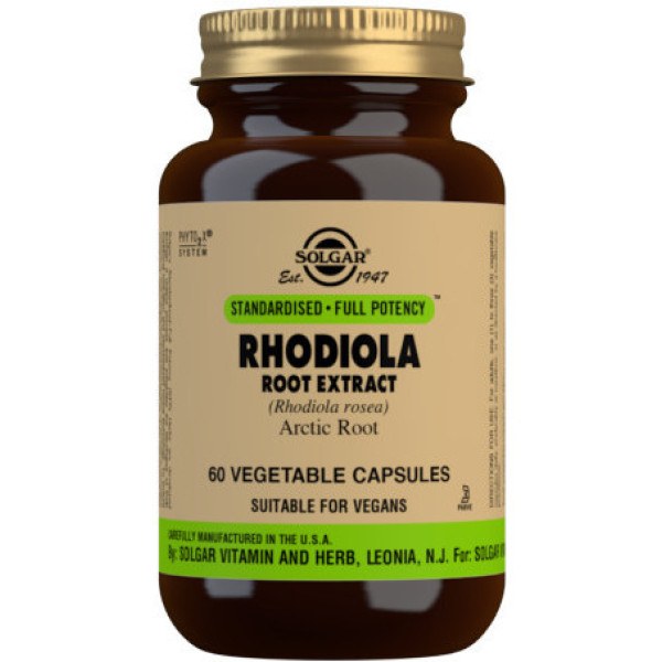Solgar Rhodiola Root 60 Kapseln