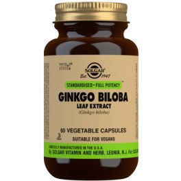 Solgar Spf Ginkgo Biloba-leaf 60 Vcaps