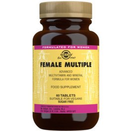 Solgar Female Multiple - Multivitamínico para mulheres 60 cápsulas