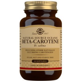Solgar betacaroteno oceânico 7 mg 60 caps