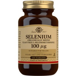 Solgar Selenium 100 mcg 100 capsules