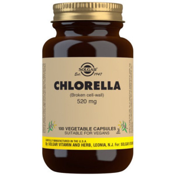 Solgar Chlorella 520 mg 100 VKapseln