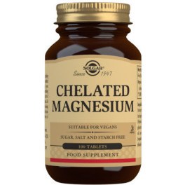 Solgar Chelated Magnesium 100 tabs