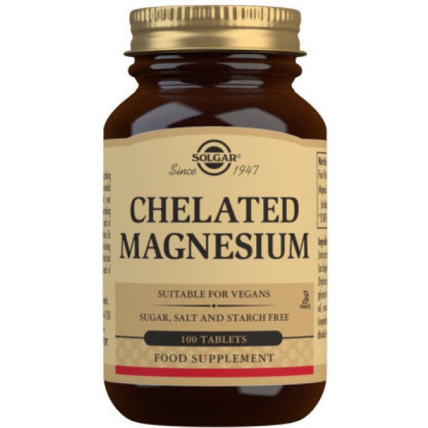 Solgar Chelatiertes Magnesium 100 Tabletten