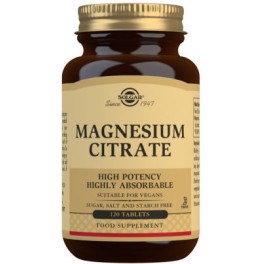 Solgar Magnesium Citrate 120 Caps