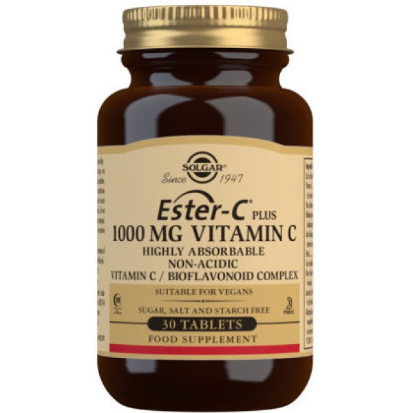 Solgar Ester-C Plus Vitamin C 1000 mg 30 tabs