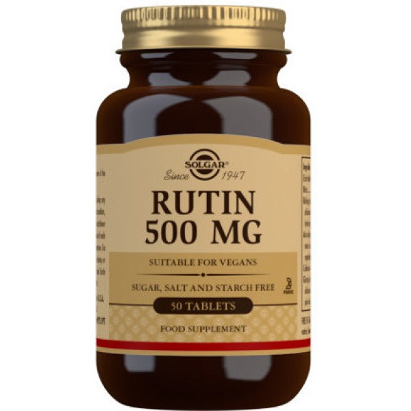 Solgar Rutina 500 mg 50 comprimidos