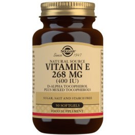 Solgar Vitamina E 400 UI 50 Cápsulas