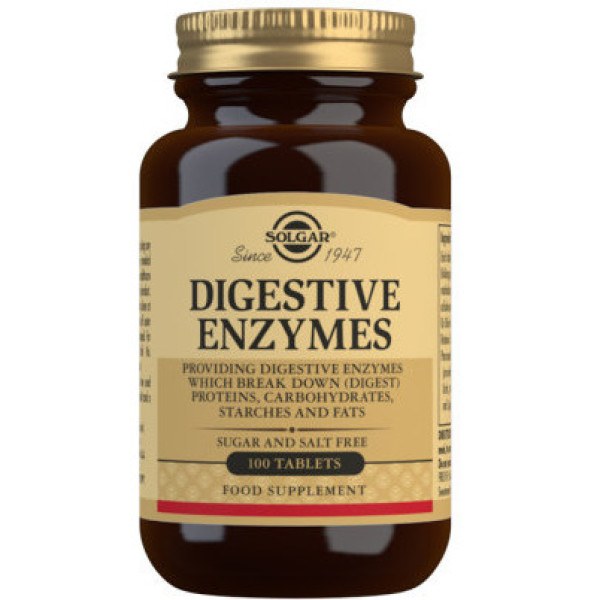 Solgar Digestive Enzymes 100 comprimidos