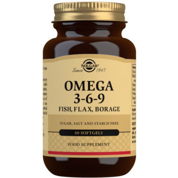 Solgar Omega 3-6-9 60 Kapseln