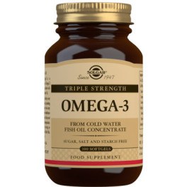 Solgar Omega-3 Drievoudige Concentratie 100 caps