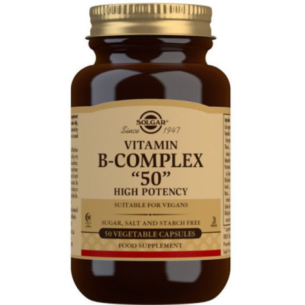 Complesso vitaminico B Solgar 50 50 capsule