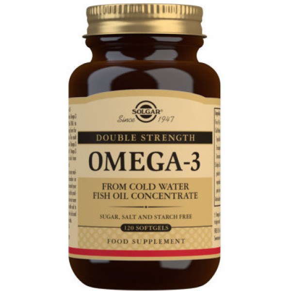 Solgar Oméga 3 Double Concentration 120 gélules