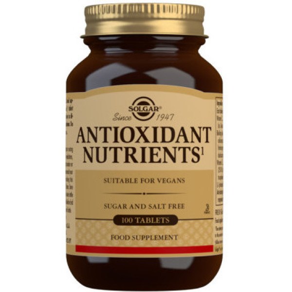 Solgar Antioxidant Voedingsstoffen 100 Comp