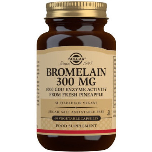 Solgar Bromelain 300 mg 60 VKapseln