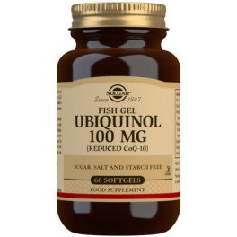 Solgar Visgel Ubiquinol 100 mg 60 capsules