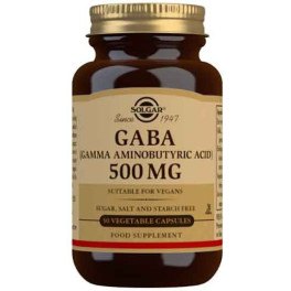 Solgar Gaba 500 Mg 50 Vcaps