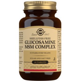 Solgar Glucosamina MSM Complex 60 comprimidos