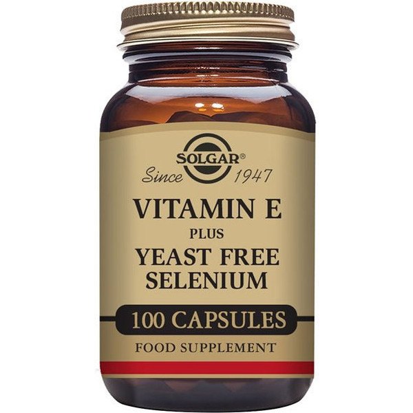 Solgar Vitamin E mit Selen 100 Vcaps