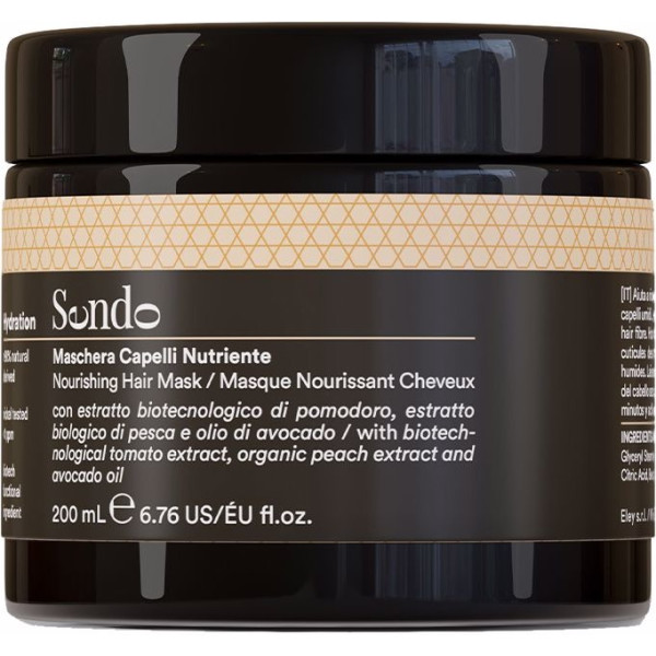 Sendo idratazione maschera nutriente 200 ml unisex