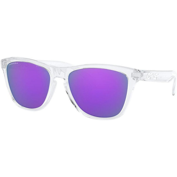 Oakley Gafas De Sol Hombre Frogskins Transparente Lente Prizm Violeta