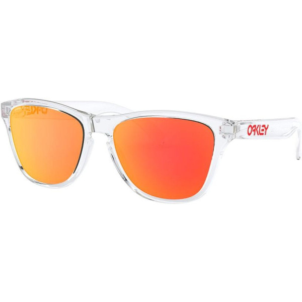 Oakley Gafas De Sol Hombre Frogskins Xs Transparente Lente Prizm Ruby