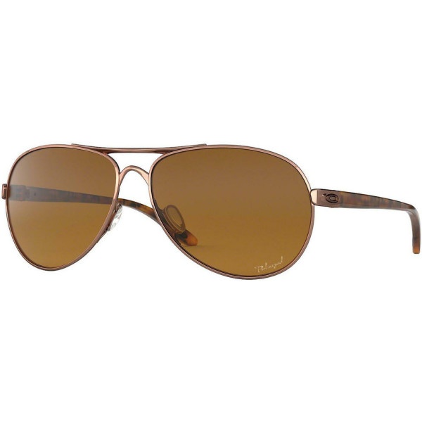 Oakley Gafas De Sol Mujer Feedback Oro Rosa Lente Marrón Gradient Polarizadas