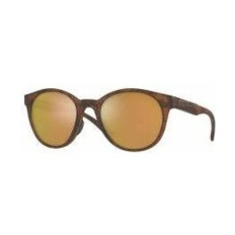 Oakley Gafas De Sol Mujer Spindrift Marrón Mate Lente Prizm Oro Rosa