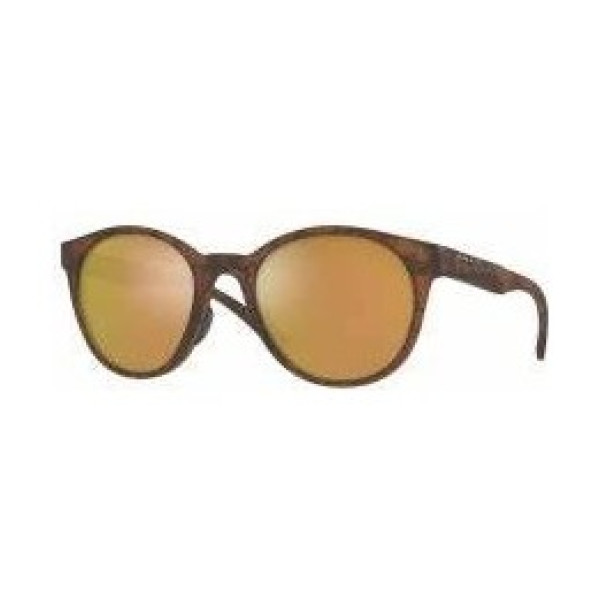 Oakley Gafas De Sol Mujer Spindrift Marrón Mate Lente Prizm Oro Rosa