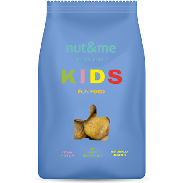 nut&me Bolitas kids sabor piña y orejones 200g - Snack saludable y delicioso