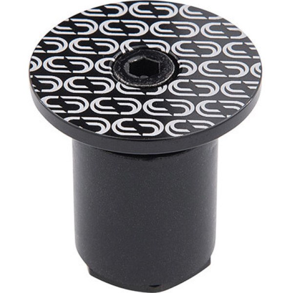 Deda Elementi Deda Conjunto de plugues para guidão preto/branco