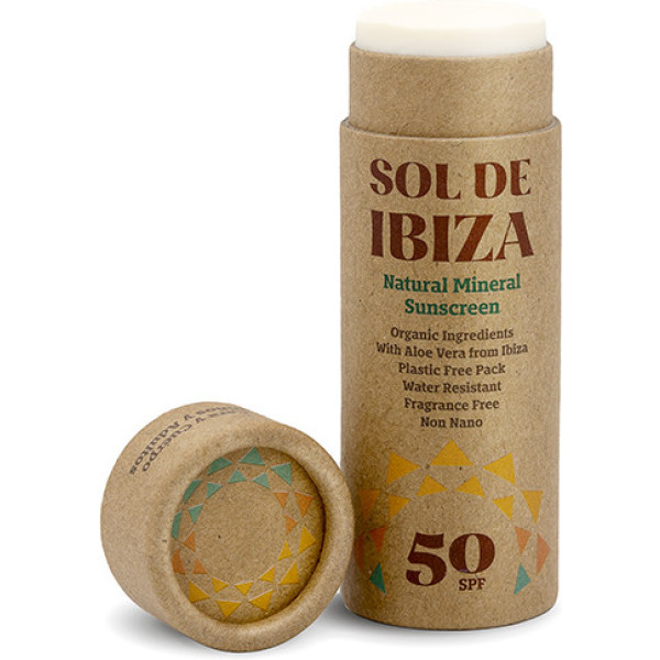 Sol De Ibiza Stick Solar Spf50 Sol De Ibiza Bio Barra 40 Gr