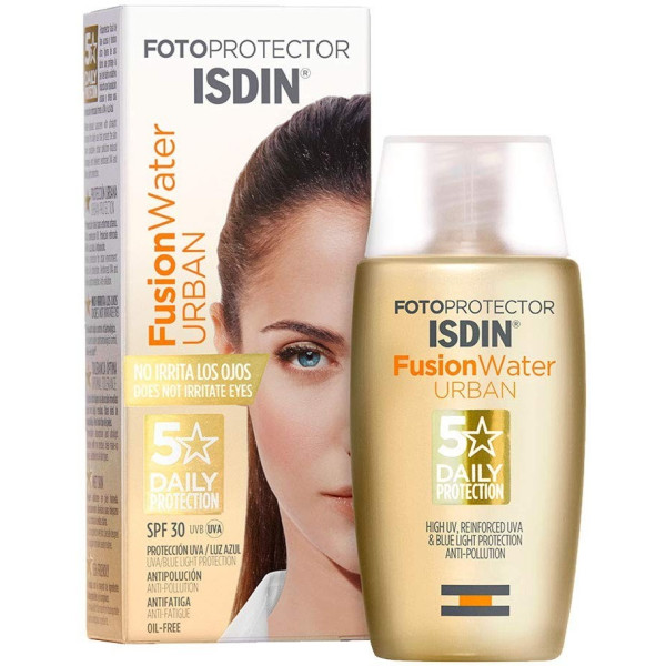 Isdin Facial Sunscreen Daily Use Fusion Water Urban Spf 30 -