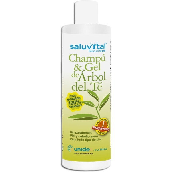 Saluvital Champú Y Gel De árbol De Té -