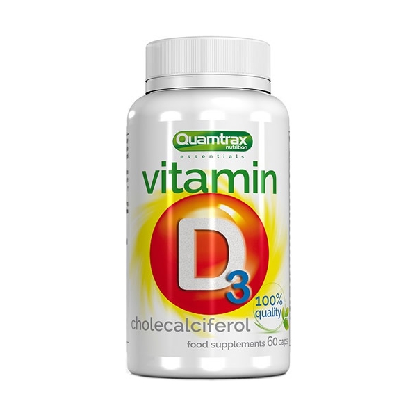 Quamtrax Essentials Vitamine D3 60 gélules