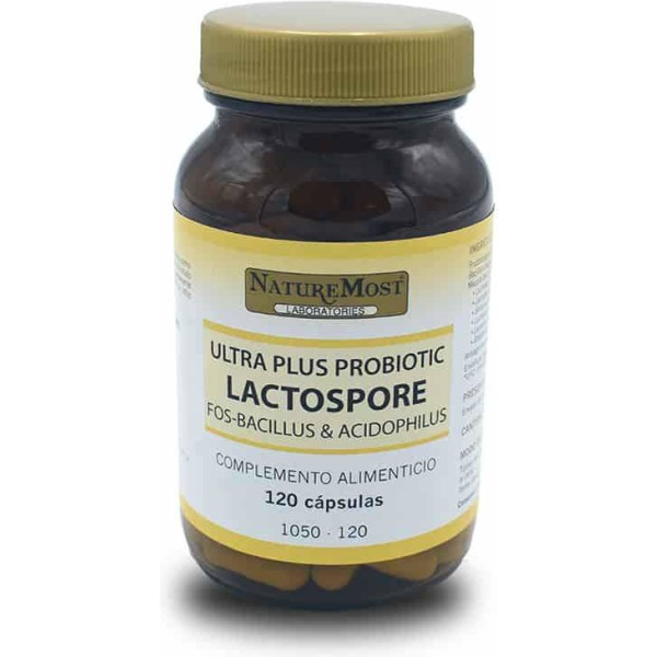 Naturemost Ultra plus probiótico lactoSpore 120 Cap