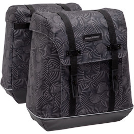 New Looxs Alforjas Alba 34l Impermeables Poliester Negro Con Reflectantes (32x35x16 Cm)