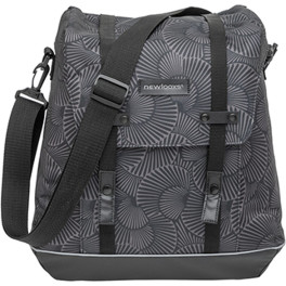 New Looxs Alforja Alba 34l Impermeable Poliester Negro Con Reflectantes (32x35x16 Cm)