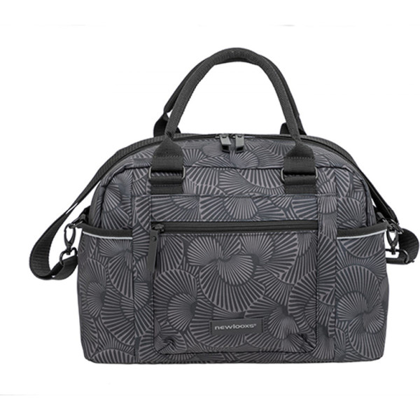 New Looxs Alforja Bari Selo 13l Impermeable Poliester Negro Con Reflectantes (37x26x18 Cm)