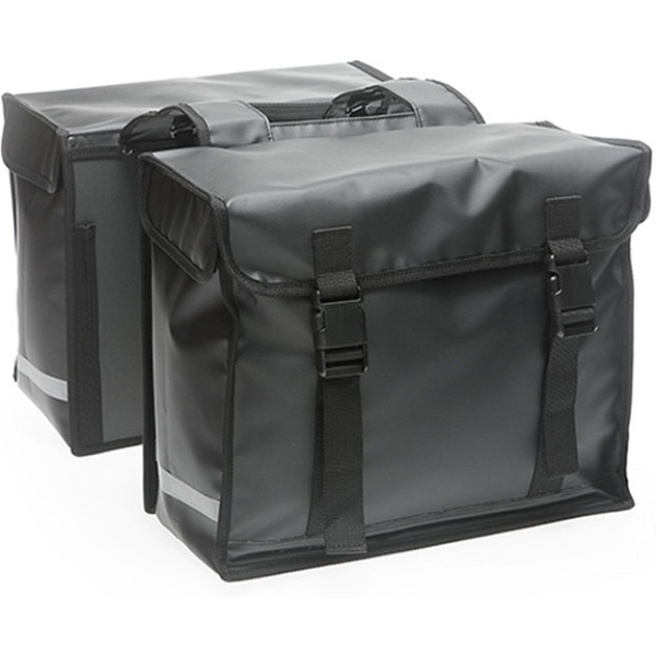 Nouveau Looxs Sac à dos Bisonyl Large 66l Imperméable Bisonyl Noir (43x35x22 Cm)