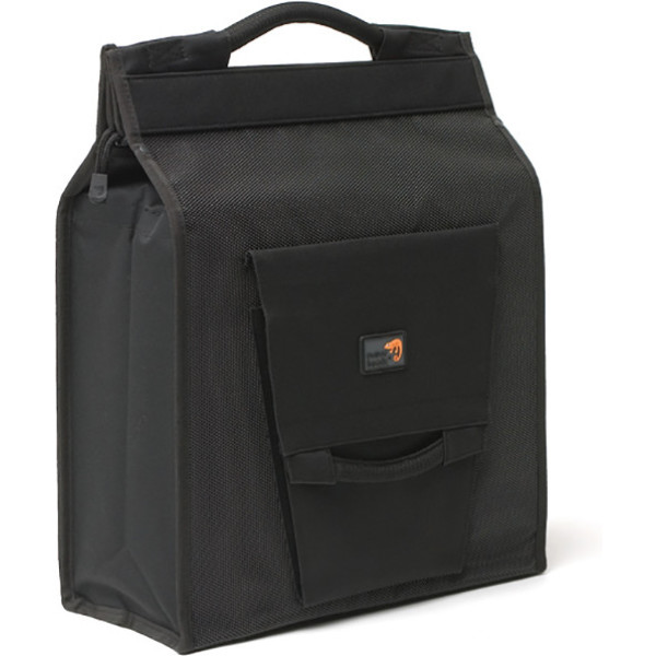 Nouveau Looxs Daily Shopper 24l Sac à dos en polyester noir imperméable avec passepoil réfléchissant (35x40x16 Cm)