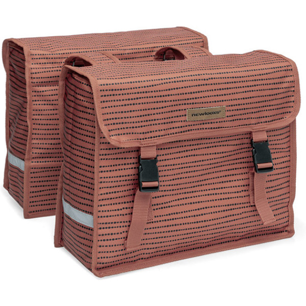 Nouveau Looxs Sac à dos Fiori Nomi Polyester Imperméable 30l Rouge Avec Réflecteur (37x33x12.5 Cm)